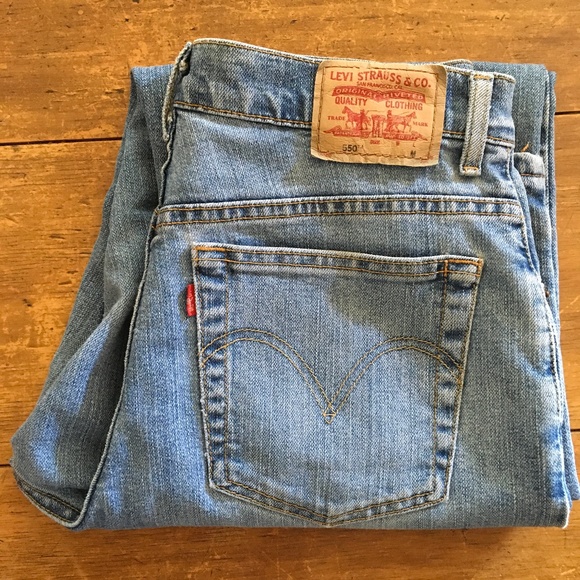 Levi's Denim - Levi’s 550 Denim Mid-Rise Mom Jeans